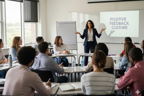 Kelas Public Speaking untuk HR: Strategi Membangun Budaya Feedback yang Positif