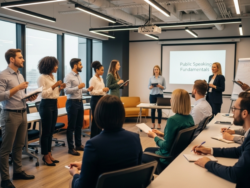 Kursus Public Speaking untuk Karyawan Baru: Mempercepat Adaptasi & Kepercayaan Diri