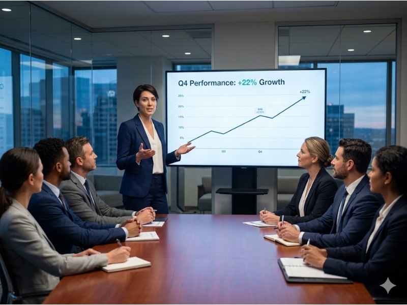 Public Speaking: Stop Baca Slide! Rahasia Laporan Bulanan Efektif