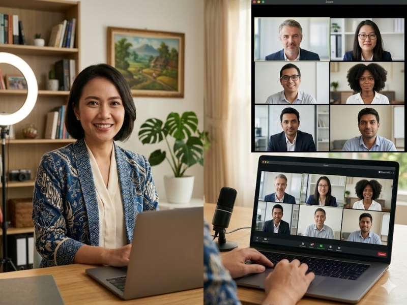 Public Speaking Online: Etika Meeting Zoom dengan Klien Asing